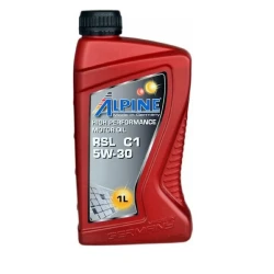 Моторное масло Alpine RSL C1 5W-30 синтетическое, 1 л Моторное масло Alpine RSL C1 5W-30 синтетическое, 1 л