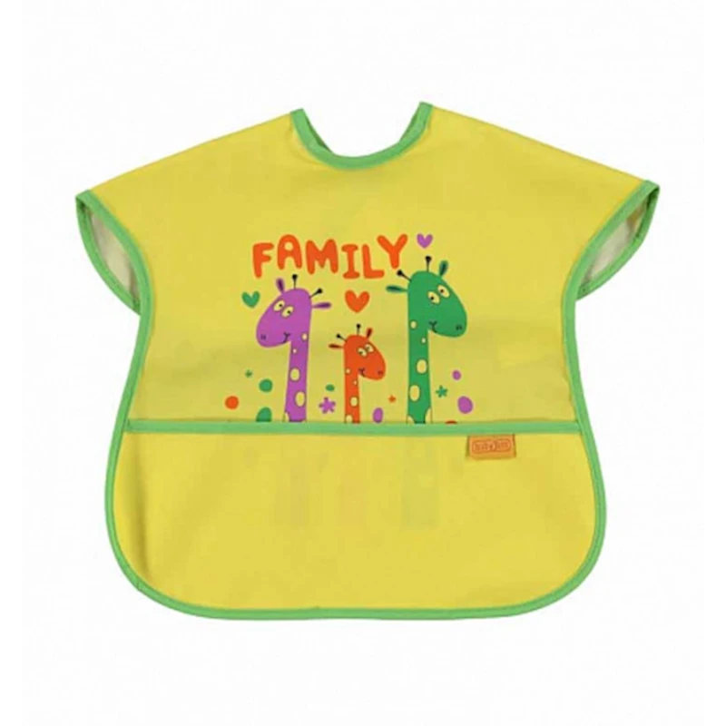 Слюнявчик Babyjem Family, желтый Слюнявчик Babyjem Family, желтый