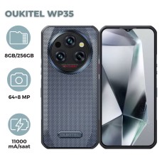 Smartfon Oukitel WP35 8GB/256GB Black/Grey (6931940750646)