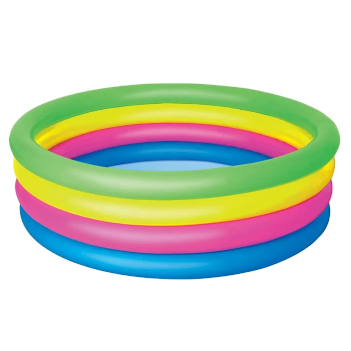 Бассейн Bestway Play Pool, детский, надувной, круглый, 157x46 см, многоцветный