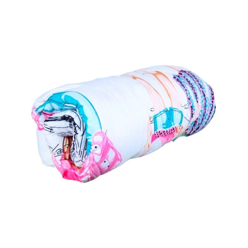 Детское одеяло Owom для девочек, кретон/синтепон, 100x150 см, 600 г Детское одеяло Owom для девочек, кретон/синтепон, 100x150 см, 600 г