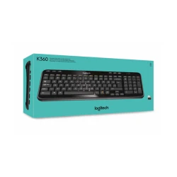 Клавиатура Logitech K360 Wireless Keyboard Black (L920-003095)