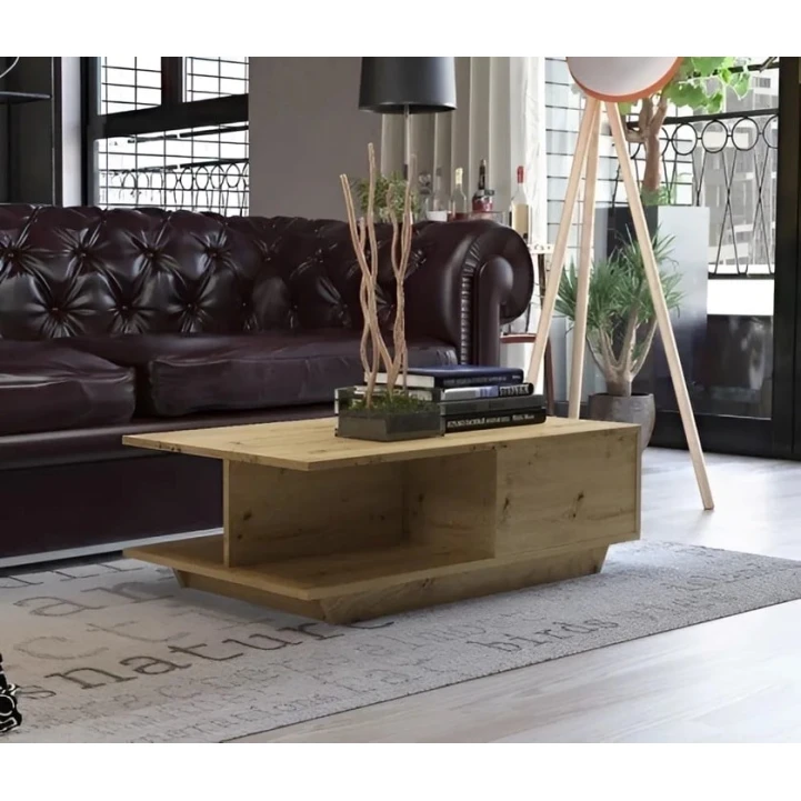 Jurnal masası Art-102, 50x90x40 sm, laminat, qəhvəyi Jurnal masası Art-102, 50x90x40 sm, laminat, qəhvəyi