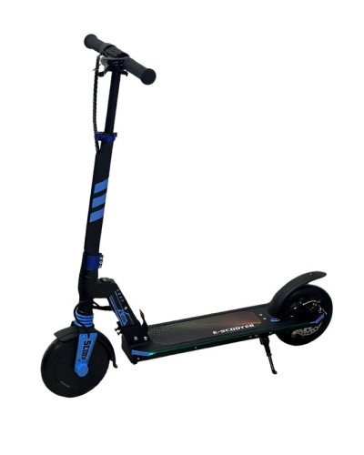 Детский электросамокат E-Scooter 200S черно-синий