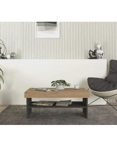 Jurnal masası TV Stend M10, laminat, qəhvəyi, 90x40x60 sm
