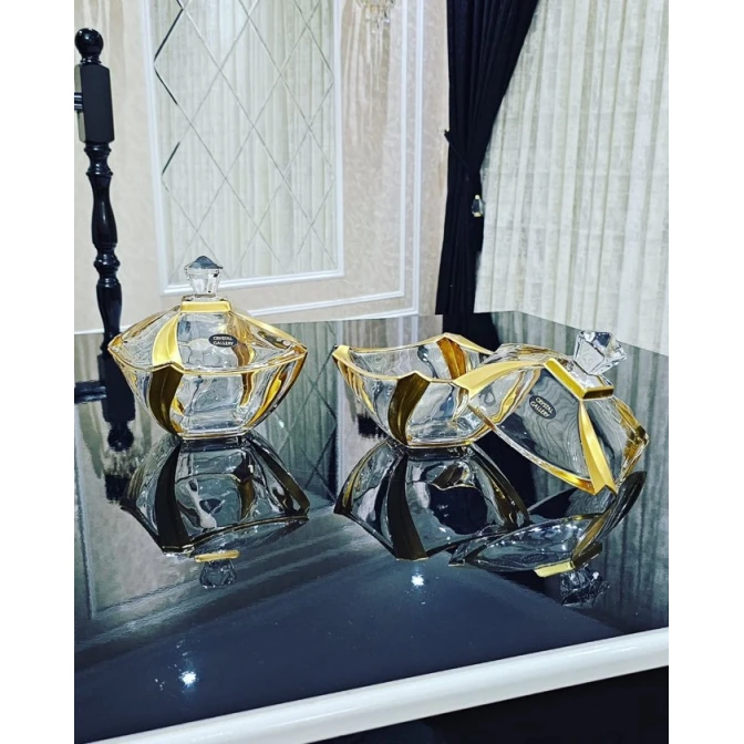 Qənddan nh_15f8a, şəffaf/qızılı, 1 əd