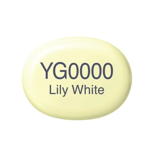 Marker Copic Sketch, YG0000 Lily White, ikitərəfli