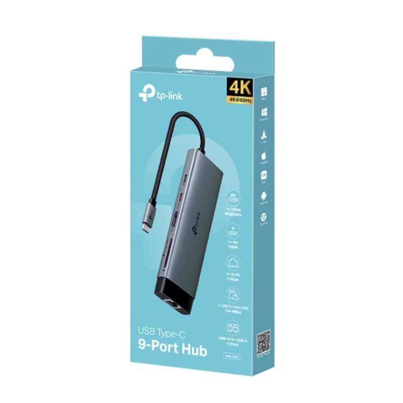 USB HUB Tp-link UH9120C 9 in 1 Type-C