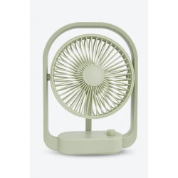 Mini Masaüstü Ventilyator, səssiz və tənzimlənən, yaşıl