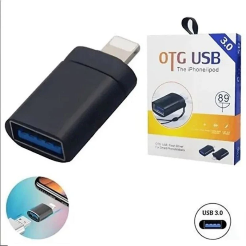 Переходник OTG USB GP-89 Black