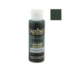 Akril boya Cadence Premium Acrylic Paint 5100 Olive Green, zeytun rəngi-yaşıl, 70 ml