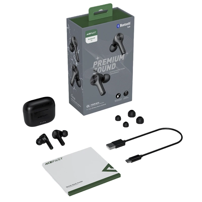 Simsiz qulaqlıqlar Acefast TWS Headset T1 ENC