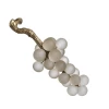Декоративная фигурка Eichholtz French Grapes, 50x20 см, латунь/стекло, белый/золотистый