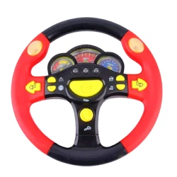 Musiqili sükan Baby Toys 7044, 3+ yaş, qırmızı