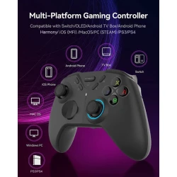 Соматосенсорный беспроводной игровой контроллер Bluetooth мобильные игры поддержка NS Switch Android iOS PS4 ПК Соматосенсорный беспроводной игровой контроллер Bluetooth мобильные игры поддержка NS Switch Android iOS PS4 ПК