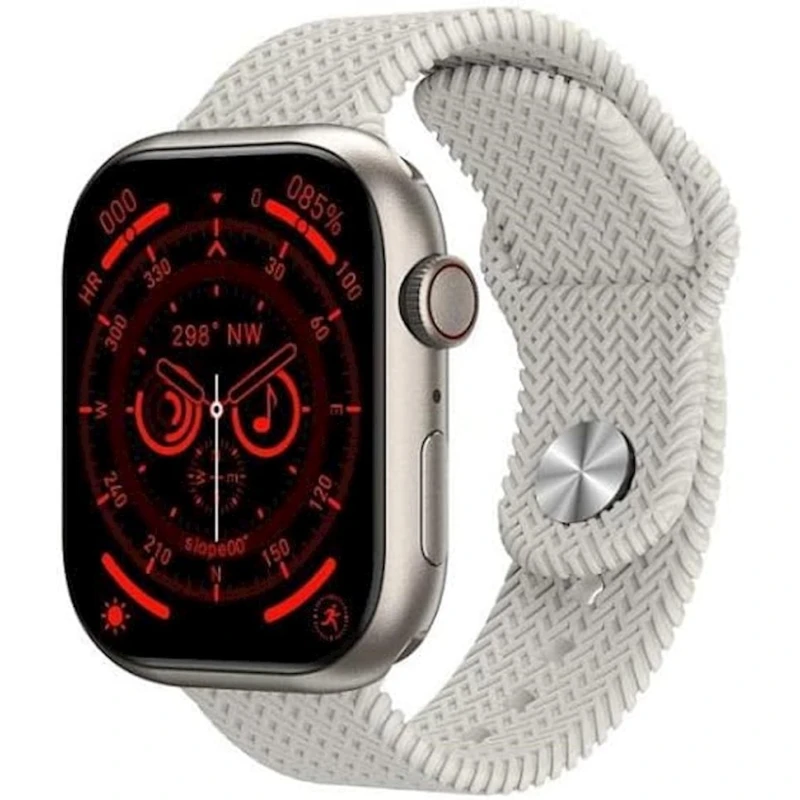 Умные часы Smart Watch HK9 Pro Max Silver Grey