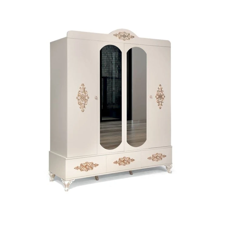 Шкаф Alzzoni 5679_0001, бежевый, 1560 мм