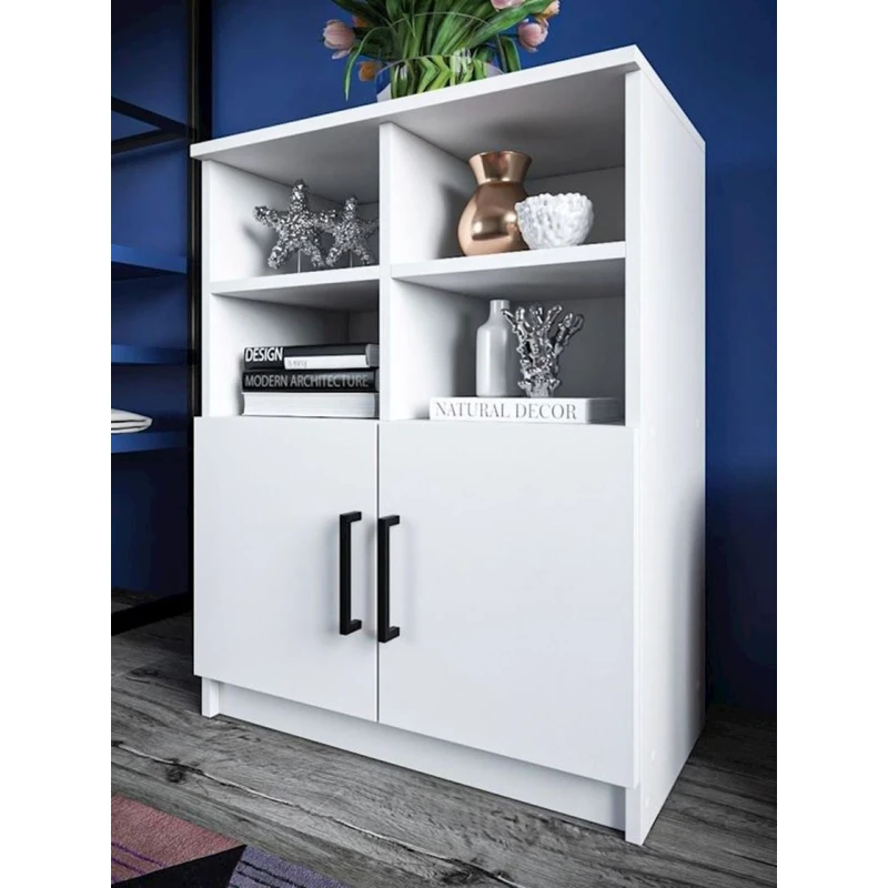 Тумба 60x33x77 см, ЛДСП, Белый Тумба 60x33x77 см, ЛДСП, Белый