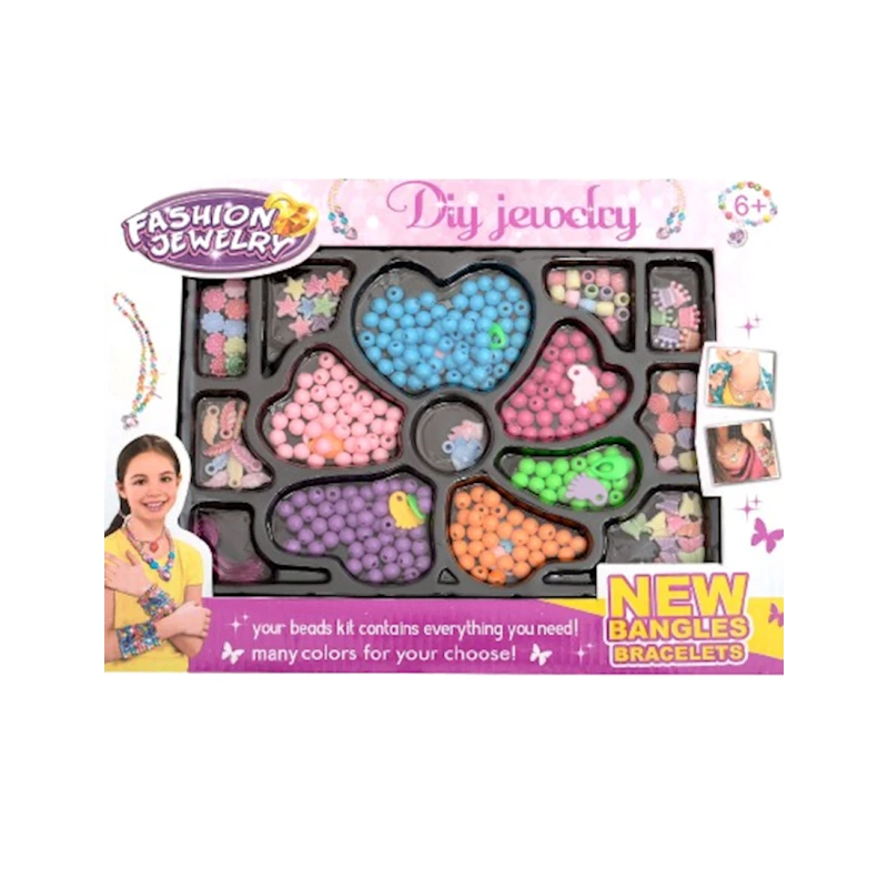 Bəzəklərin hazırlanması üçün dəst Fashion Jewelry 2264-6, 6+ yaş Bəzəklərin hazırlanması üçün dəst Fashion Jewelry 2264-6, 6+ yaş