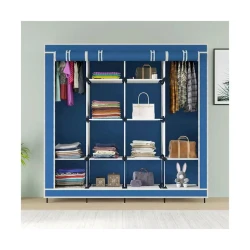 Портативный шкаф 88170 Cyan, напольный, 165.5x166x42.5 см, металл/полипропилена, синий