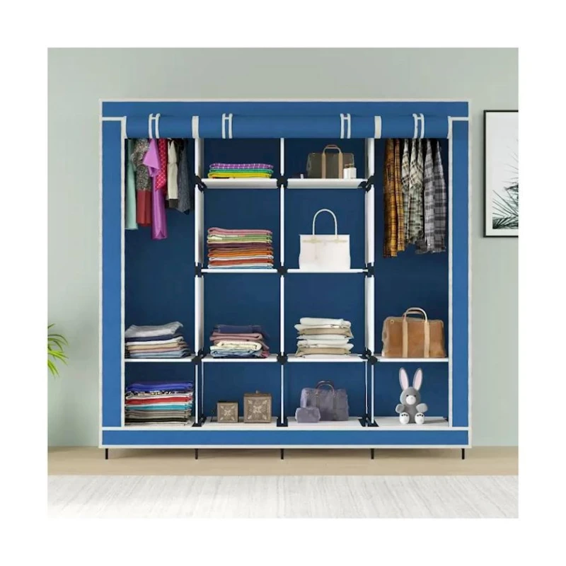 Портативный шкаф 88170 Cyan, напольный, 165.5x166x42.5 см, металл/полипропилена, синий Портативный шкаф 88170 Cyan, напольный, 165.5x166x42.5 см, металл/полипропилена, синий