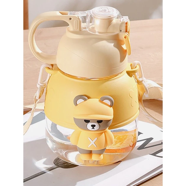 Uşaq üçün su şüşəsi SB000001P, 1.1 l, sarı