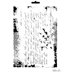 Трафарет Cadence Mix Media MA Stencil MA Serie 01, 21х29 см