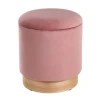 Пуфик 78, ткань, розовый, 40x35x35 см Пуфик 78, ткань, розовый, 40x35x35 см