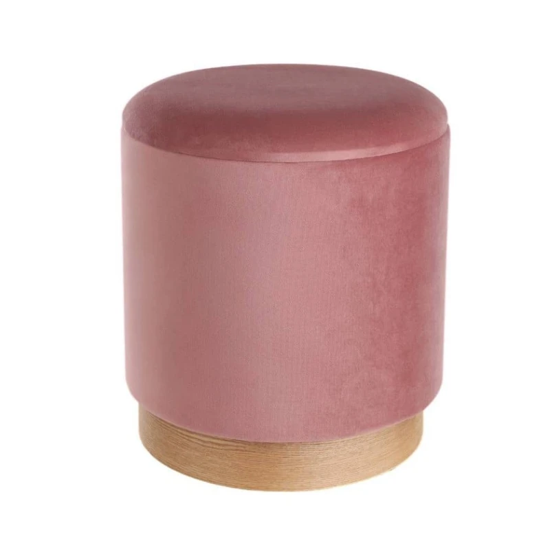 Пуфик 78, ткань, розовый, 40x35x35 см Пуфик 78, ткань, розовый, 40x35x35 см