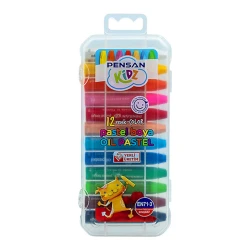 Мелки Pensan Oil Pastel 99967 12RPLS BOX, 18 цветов