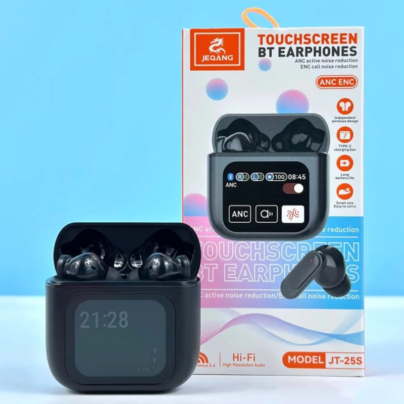 Беспроводные наушники Jeqang JT-25S Black Беспроводные наушники Jeqang JT-25S Black