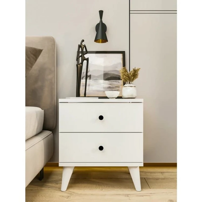 Тумба Ev Plus ev_12116024, ЛДСП, белый, 45x33x51 см Тумба Ev Plus ev_12116024, ЛДСП, белый, 45x33x51 см