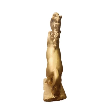 At heykəlciyi, qızılı, 1m