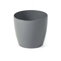 Горшок Lamela Magnolia 18 см, пластик, серый