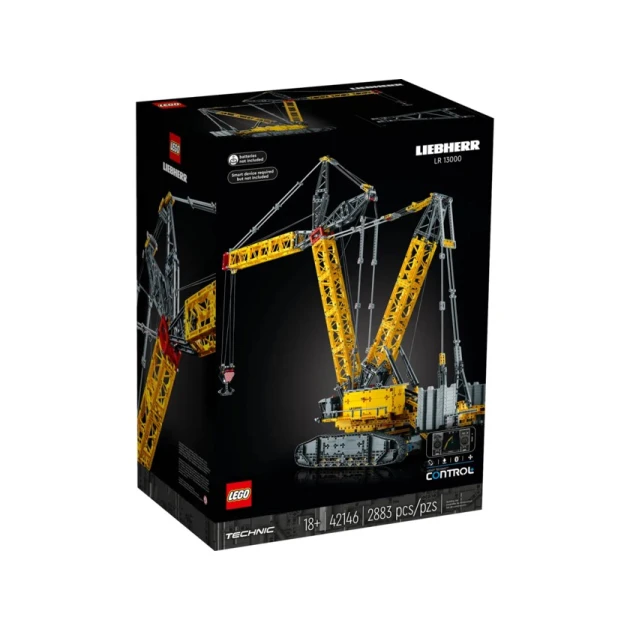 Конструктор LEGO Technic Liebherr LR 13000 42146, 2883 детали, от 18 лет Конструктор LEGO Technic Liebherr LR 13000 42146, 2883 детали, от 18 лет