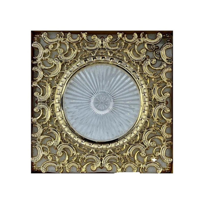 Süfrə xalçası 11SS, 30x30 sm, plastik, qızılı