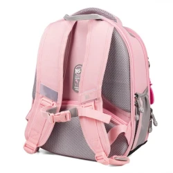 Школьный рюкзак Yes H-100 Doggy Ballet 559541 розовый/серый