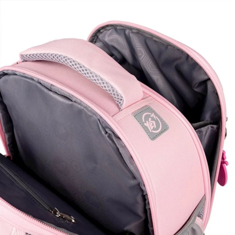 Məktəbli bel çantası Yes H-100 Doggy Ballet 559541 çəhrayı/boz Məktəbli bel çantası Yes H-100 Doggy Ballet 559541 çəhrayı/boz