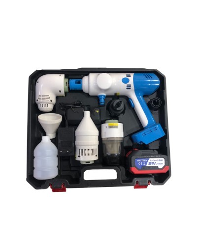 Batareyalı yüksək təzyiqli yuyucu maşın, 22 bar, 600 Vt, 21V, 25 dəqiqə - EZ0000080