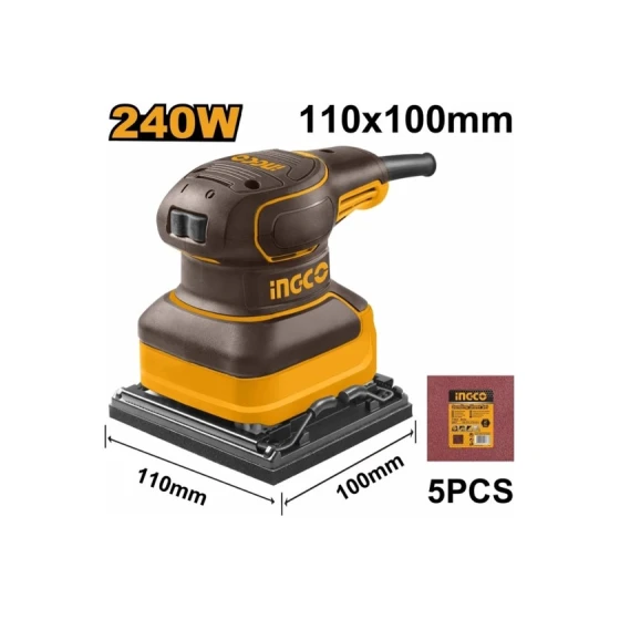 Вибрационная шлифовальная машина INGCO PS2416