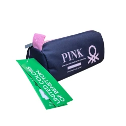 Qələmdan United Colors of Benetton Over-Q_Pencilcase_10, neylon, göy, 20x9 sm