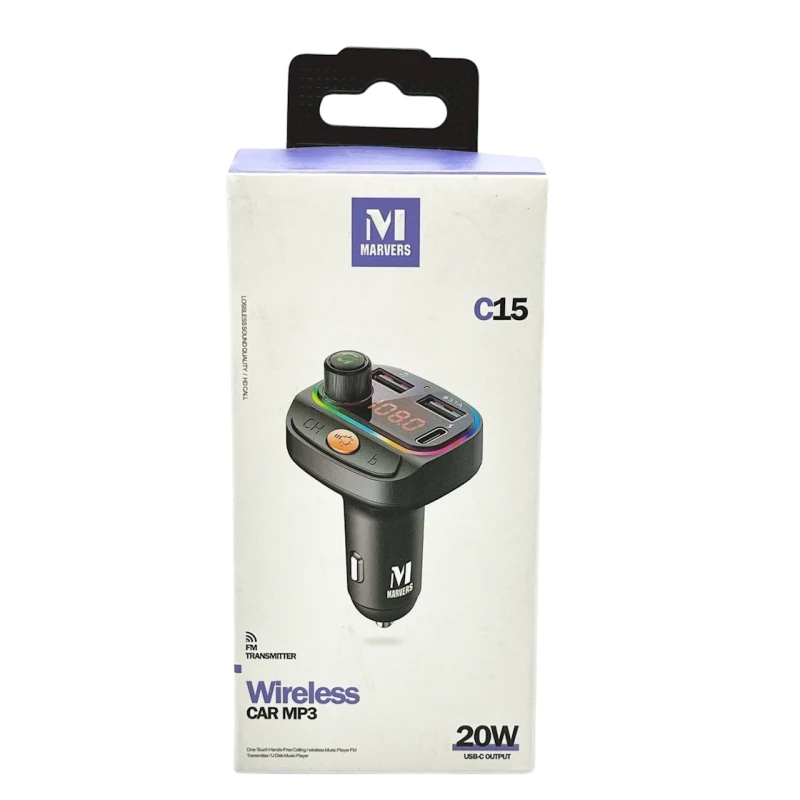 Автомобильный FM модулятор C15