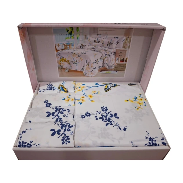 Комплект постельного белья Furkan FA tekstil-356, пододеяльник 200х220 см, простыня 200х220 см, наволочки 50х70 см, наволочки 70х70 см, двуспальный, сатин, разноцветный Комплект постельного белья Furkan FA tekstil-356, пододеяльник 200х220 см, простыня 200х220 см, наволочки 50х70 см, наволочки 70х70 см, двуспальный, сатин, разноцветный