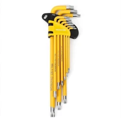 Набор шестигранных ключей Workpro WP222008, 9 шт Набор шестигранных ключей Workpro WP222008, 9 шт