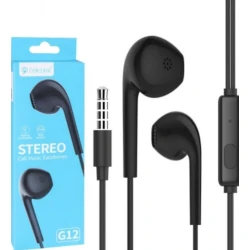 Проводные наушники Celebrat G12 Black Stereo