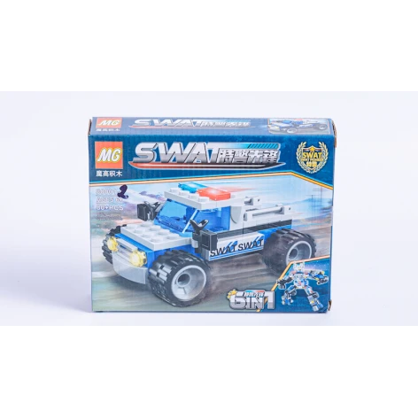 Konstruktor 80001 Swat, 80 hissə, 6+ yaş