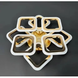 Люстра потолочная 1075, золотистая Люстра потолочная 1075, золотистая