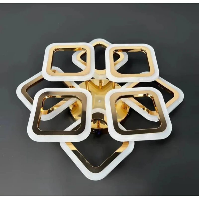 Люстра потолочная 1075, золотистая Люстра потолочная 1075, золотистая