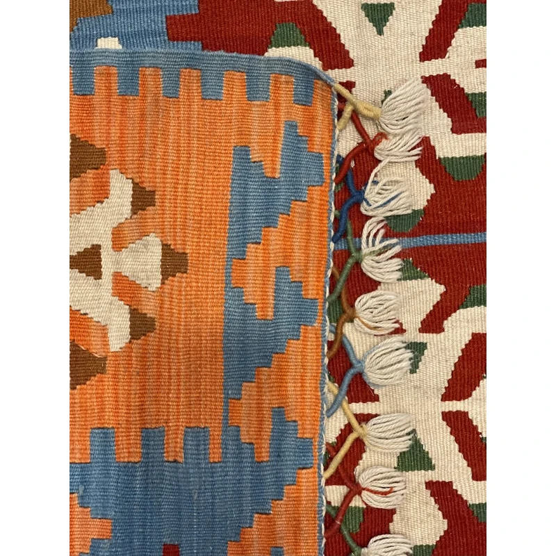 Ковер ручного производства Natural Hali 1213, 1136x223 см, шерсть, разноцветный