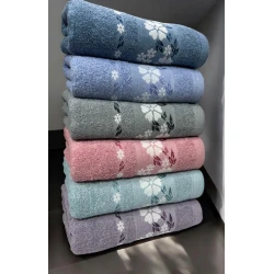 Набор полотенец для рук и лица NRl-00035, 50x90 см, 12 шт